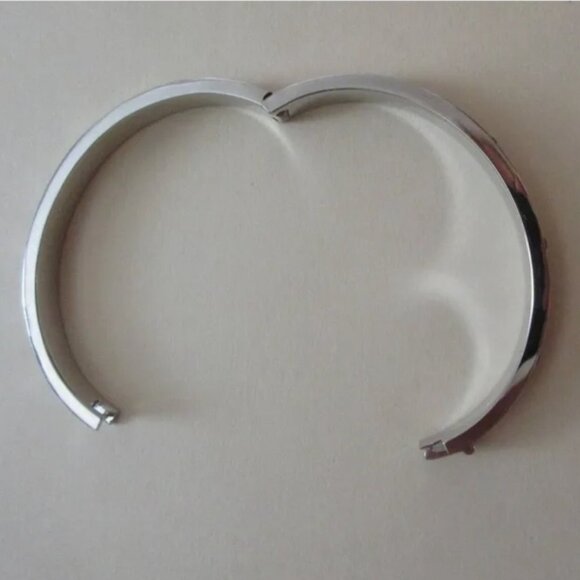Coach sterling silver Kissing "c" bracelet - Picture 6 of 6